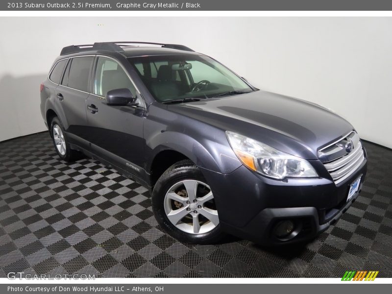 Graphite Gray Metallic / Black 2013 Subaru Outback 2.5i Premium