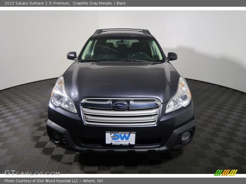 Graphite Gray Metallic / Black 2013 Subaru Outback 2.5i Premium