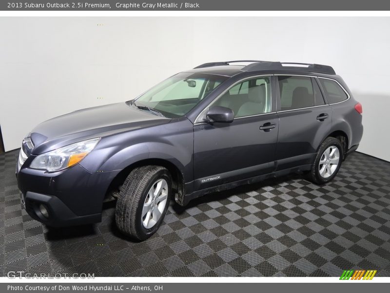 Graphite Gray Metallic / Black 2013 Subaru Outback 2.5i Premium