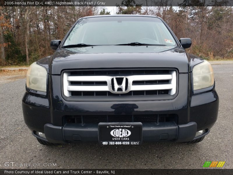 Nighthawk Black Pearl / Gray 2006 Honda Pilot EX-L 4WD