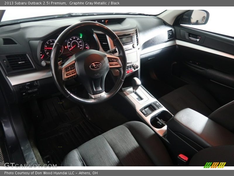 Graphite Gray Metallic / Black 2013 Subaru Outback 2.5i Premium