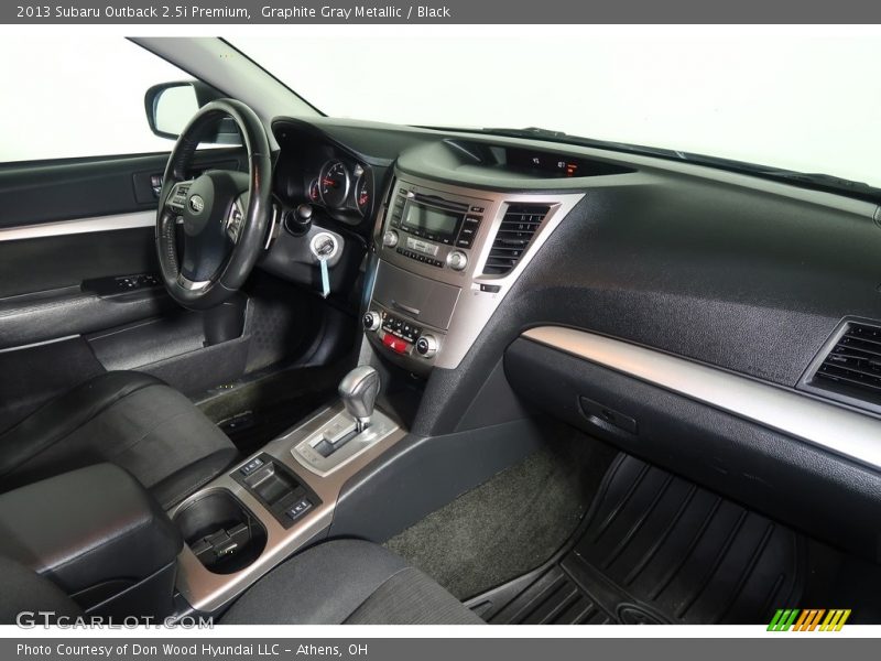 Graphite Gray Metallic / Black 2013 Subaru Outback 2.5i Premium