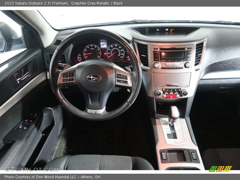 Graphite Gray Metallic / Black 2013 Subaru Outback 2.5i Premium