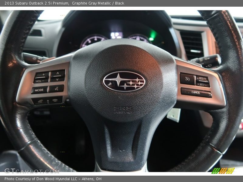 Graphite Gray Metallic / Black 2013 Subaru Outback 2.5i Premium
