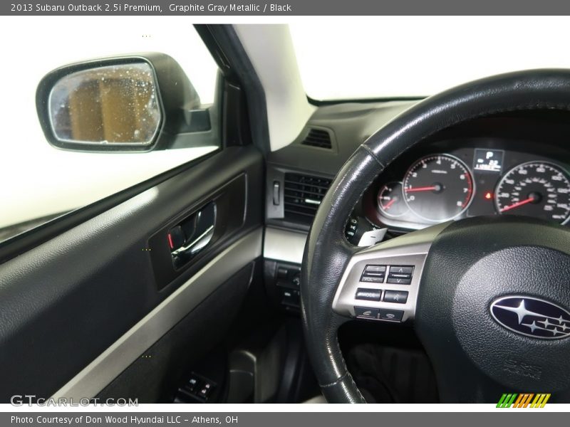Graphite Gray Metallic / Black 2013 Subaru Outback 2.5i Premium