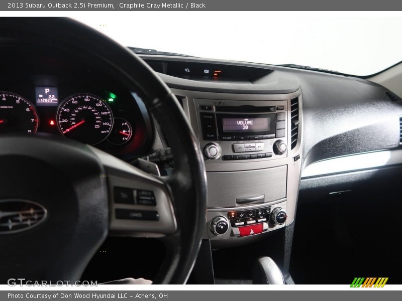 Graphite Gray Metallic / Black 2013 Subaru Outback 2.5i Premium