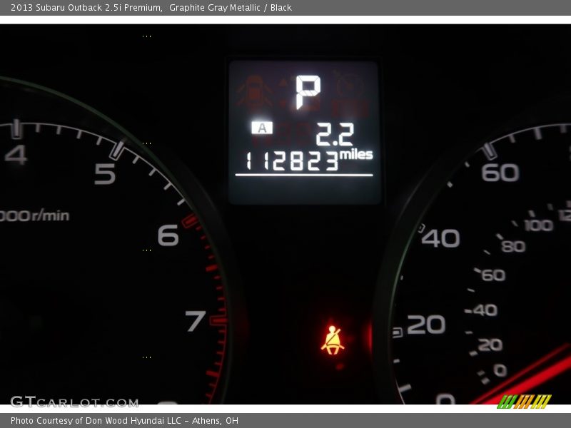 Graphite Gray Metallic / Black 2013 Subaru Outback 2.5i Premium