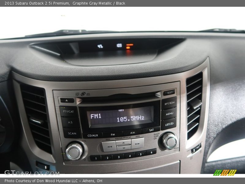 Graphite Gray Metallic / Black 2013 Subaru Outback 2.5i Premium