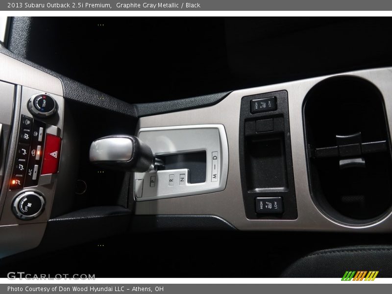 Graphite Gray Metallic / Black 2013 Subaru Outback 2.5i Premium