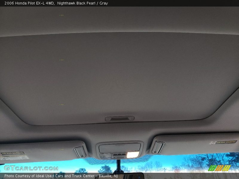 Nighthawk Black Pearl / Gray 2006 Honda Pilot EX-L 4WD
