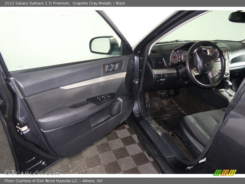 Graphite Gray Metallic / Black 2013 Subaru Outback 2.5i Premium