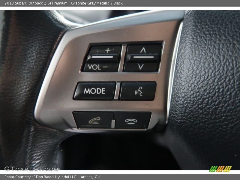 Graphite Gray Metallic / Black 2013 Subaru Outback 2.5i Premium