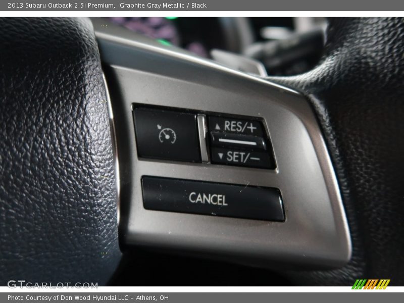 Graphite Gray Metallic / Black 2013 Subaru Outback 2.5i Premium