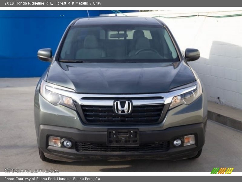 Forest Mist Metallic / Gray 2019 Honda Ridgeline RTL