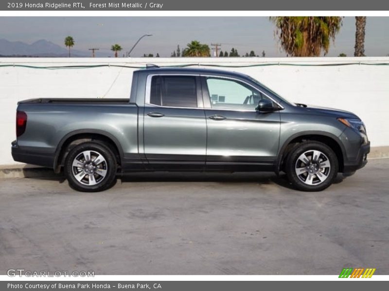  2019 Ridgeline RTL Forest Mist Metallic