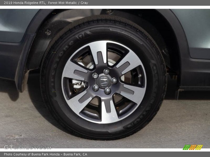  2019 Ridgeline RTL Wheel