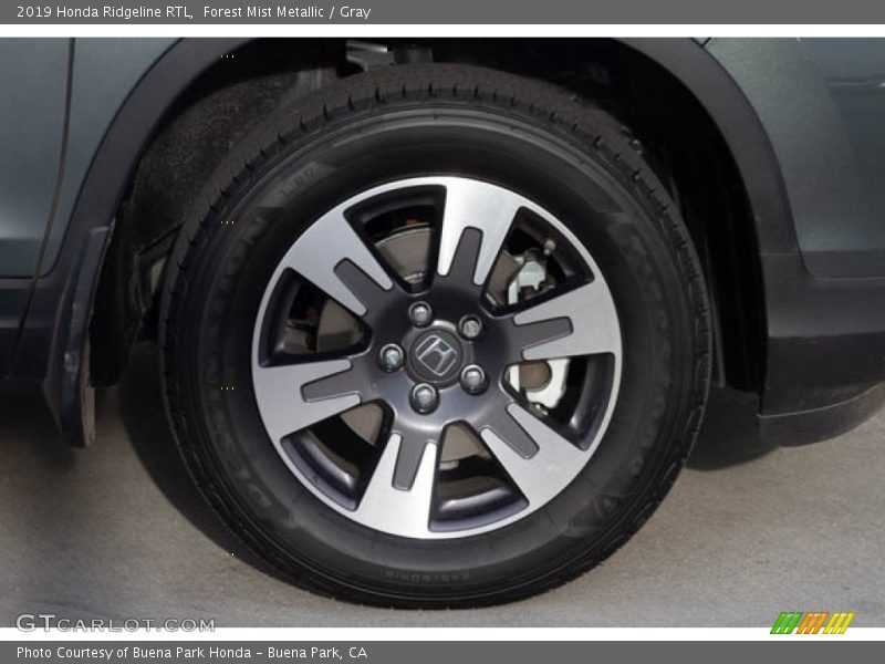  2019 Ridgeline RTL Wheel