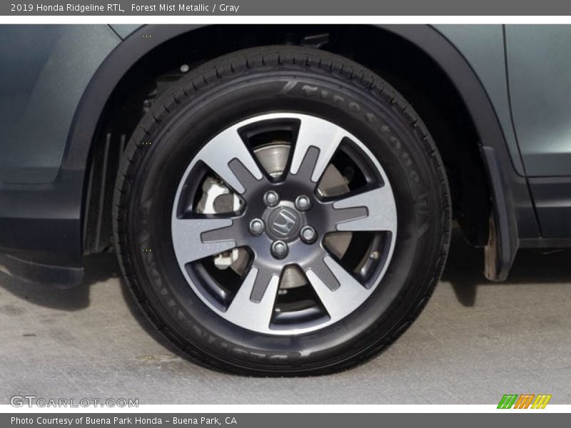  2019 Ridgeline RTL Wheel