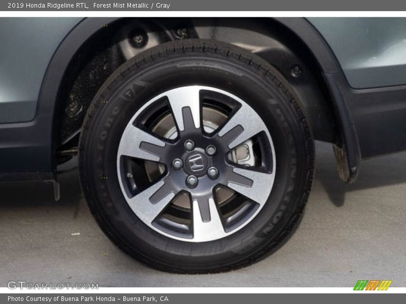  2019 Ridgeline RTL Wheel