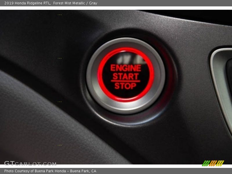 Forest Mist Metallic / Gray 2019 Honda Ridgeline RTL