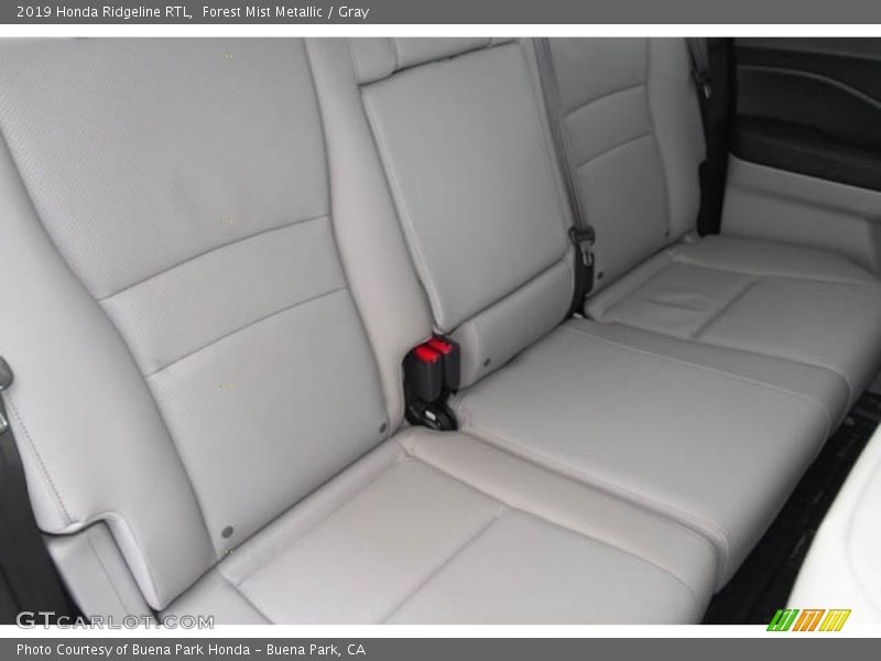 Rear Seat of 2019 Ridgeline RTL