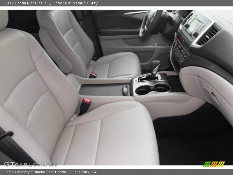 Forest Mist Metallic / Gray 2019 Honda Ridgeline RTL