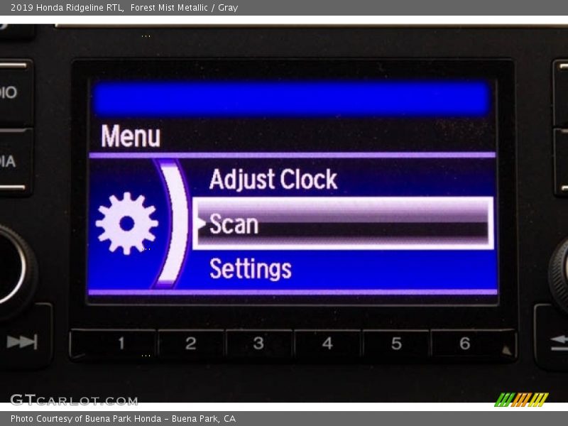 Forest Mist Metallic / Gray 2019 Honda Ridgeline RTL