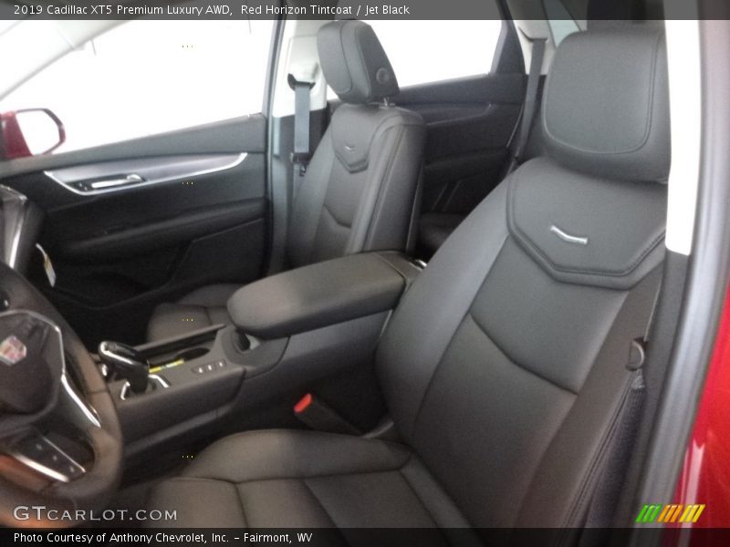 Red Horizon Tintcoat / Jet Black 2019 Cadillac XT5 Premium Luxury AWD
