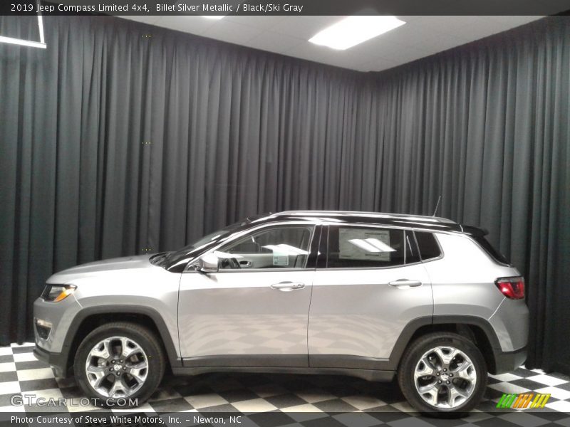 Billet Silver Metallic / Black/Ski Gray 2019 Jeep Compass Limited 4x4
