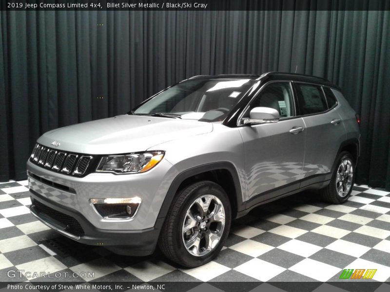 Billet Silver Metallic / Black/Ski Gray 2019 Jeep Compass Limited 4x4