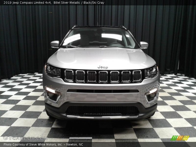 Billet Silver Metallic / Black/Ski Gray 2019 Jeep Compass Limited 4x4