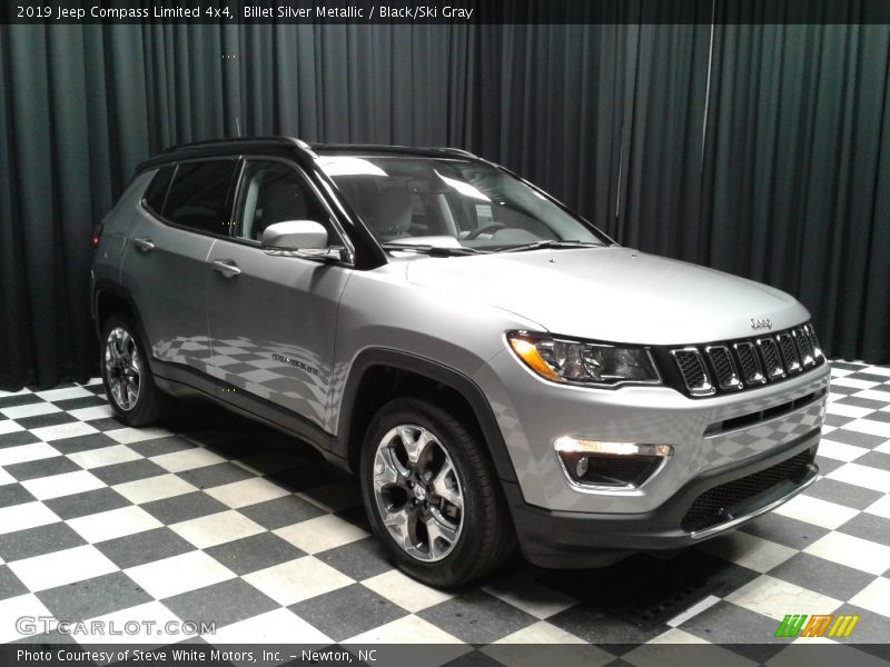 Billet Silver Metallic / Black/Ski Gray 2019 Jeep Compass Limited 4x4