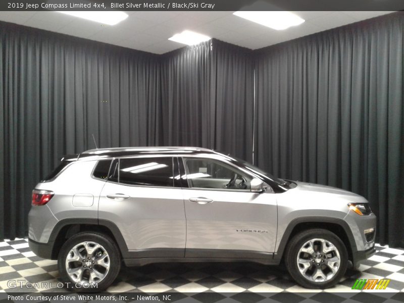 Billet Silver Metallic / Black/Ski Gray 2019 Jeep Compass Limited 4x4