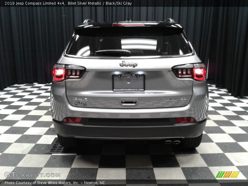 Billet Silver Metallic / Black/Ski Gray 2019 Jeep Compass Limited 4x4