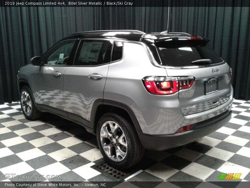 Billet Silver Metallic / Black/Ski Gray 2019 Jeep Compass Limited 4x4