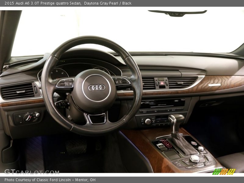 Daytona Gray Pearl / Black 2015 Audi A6 3.0T Prestige quattro Sedan