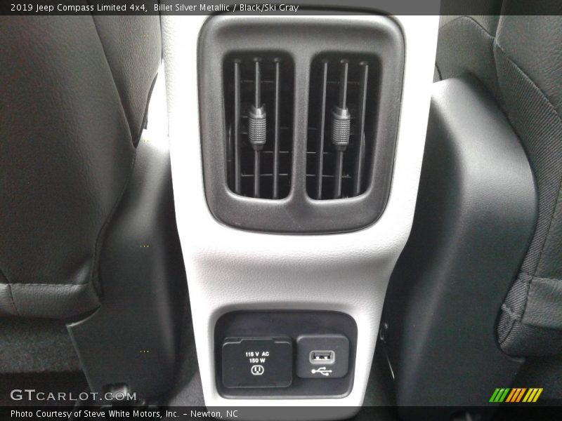 Billet Silver Metallic / Black/Ski Gray 2019 Jeep Compass Limited 4x4