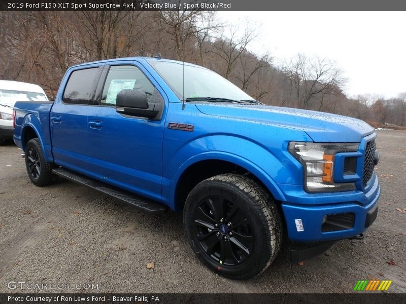  2019 F150 XLT Sport SuperCrew 4x4 Velocity Blue