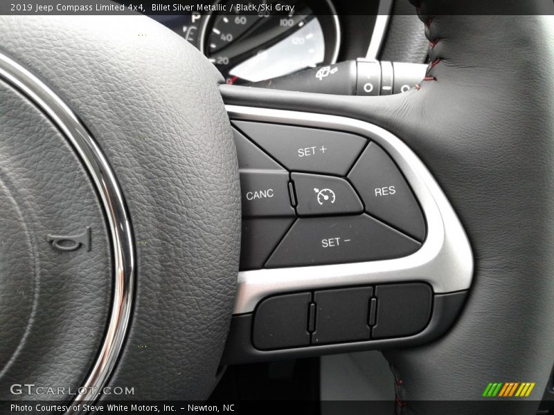 Billet Silver Metallic / Black/Ski Gray 2019 Jeep Compass Limited 4x4