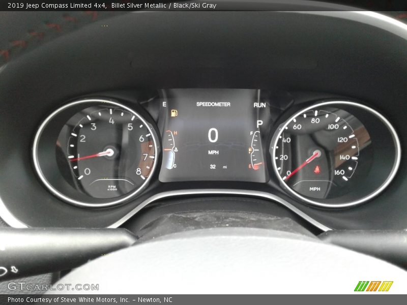 Billet Silver Metallic / Black/Ski Gray 2019 Jeep Compass Limited 4x4