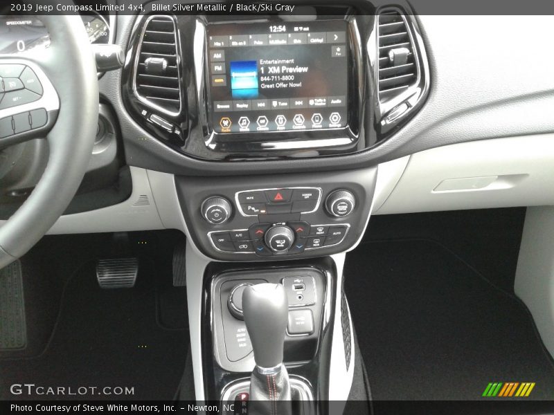 Billet Silver Metallic / Black/Ski Gray 2019 Jeep Compass Limited 4x4