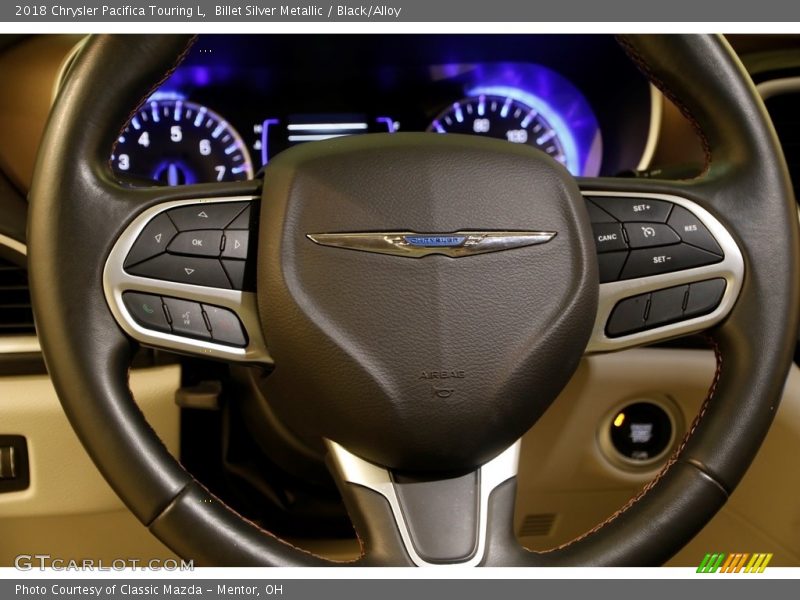 Billet Silver Metallic / Black/Alloy 2018 Chrysler Pacifica Touring L