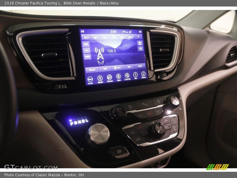Billet Silver Metallic / Black/Alloy 2018 Chrysler Pacifica Touring L