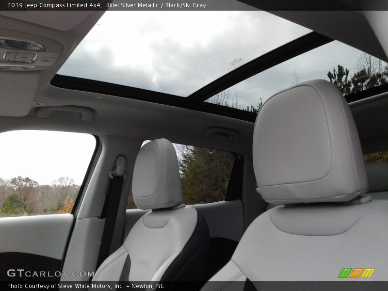 Billet Silver Metallic / Black/Ski Gray 2019 Jeep Compass Limited 4x4
