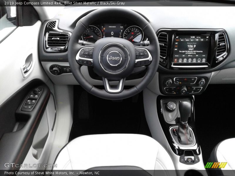 Billet Silver Metallic / Black/Ski Gray 2019 Jeep Compass Limited 4x4