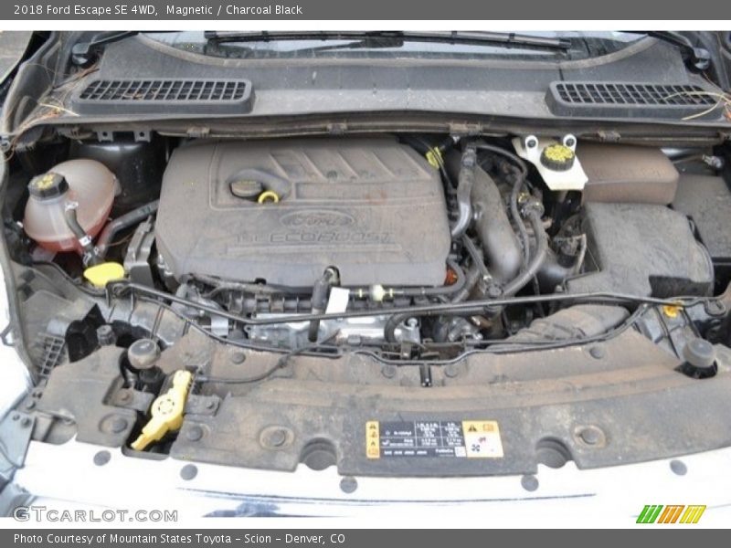 Magnetic / Charcoal Black 2018 Ford Escape SE 4WD