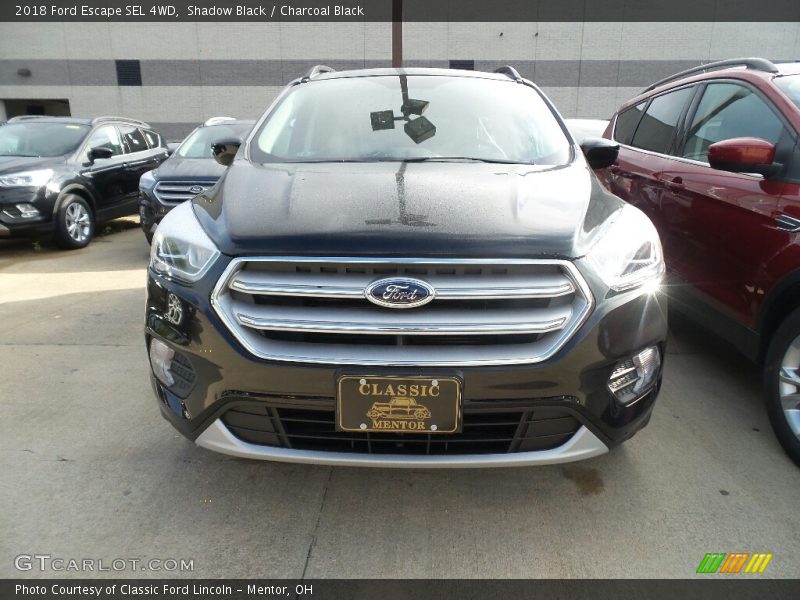 Shadow Black / Charcoal Black 2018 Ford Escape SEL 4WD