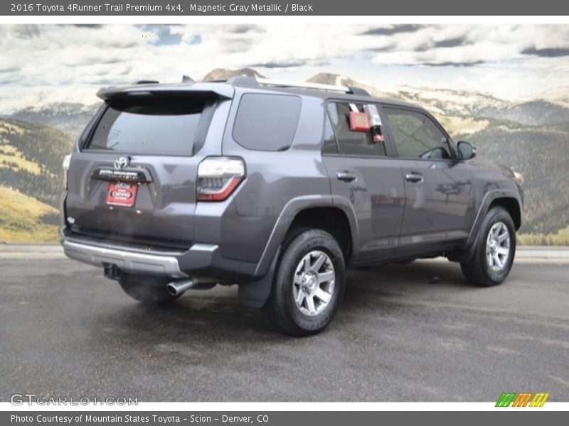 Magnetic Gray Metallic / Black 2016 Toyota 4Runner Trail Premium 4x4