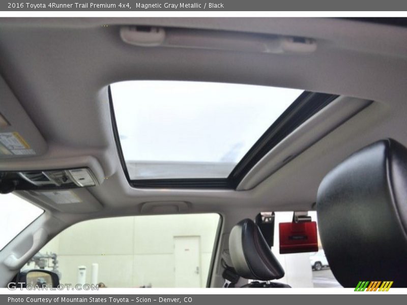 Magnetic Gray Metallic / Black 2016 Toyota 4Runner Trail Premium 4x4