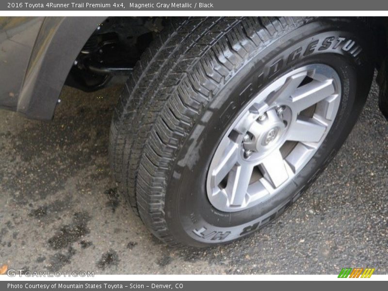 Magnetic Gray Metallic / Black 2016 Toyota 4Runner Trail Premium 4x4
